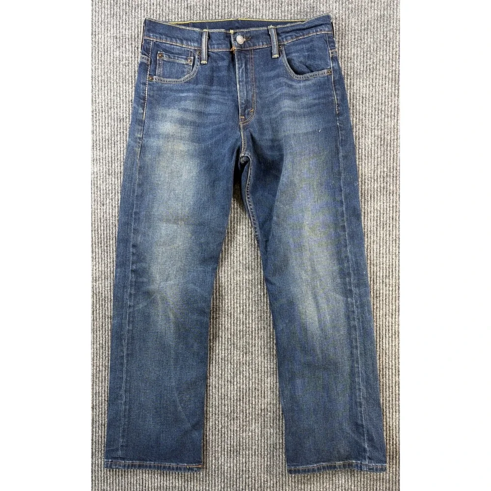 Levi's‎ Mens Loose Straight 569 Jeans 30x30 Actual 32X30 Blue Denim Relaxed Fit